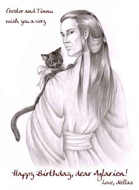 Erestor and Tinnu by Nellas