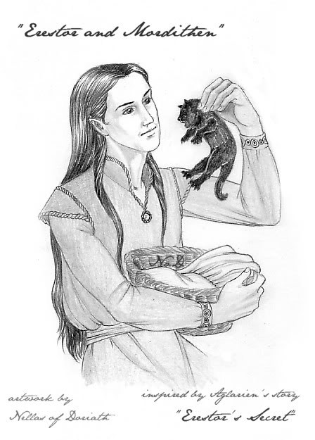 Erestor and Mordithen by Nellas